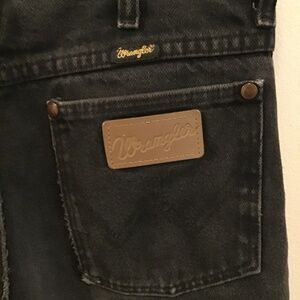 Wrangler Mens straight leg regular fit, USA Made! 30W30L c1985 100% cotton